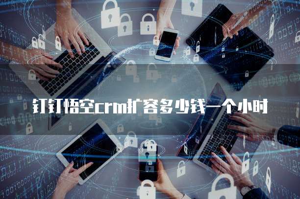 钉钉悟空crm扩容多少钱一个小时