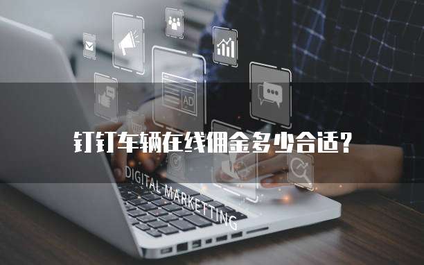 钉钉车辆在线佣金多少合适?