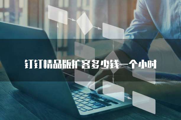 钉钉精品版扩容多少钱一个小时