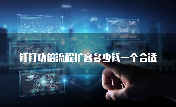钉钉功倍流程扩容多少钱一个合适