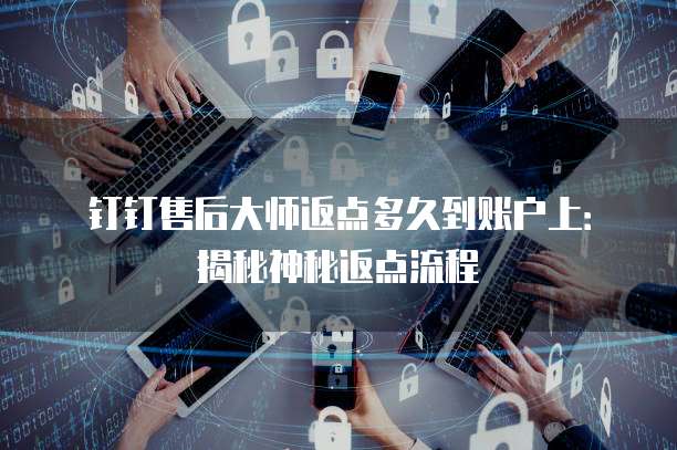 钉钉售后大师返点多久到账户上:揭秘神秘返点流程