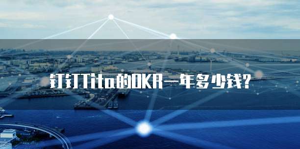 钉钉Tita的OKR一年多少钱?
