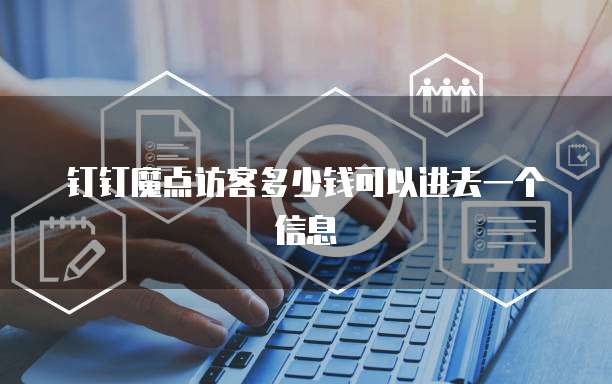 钉钉魔点访客多少钱可以进去一个信息