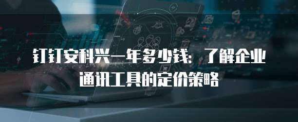 钉钉安科兴一年多少钱:了解企业通讯工具的定价策略