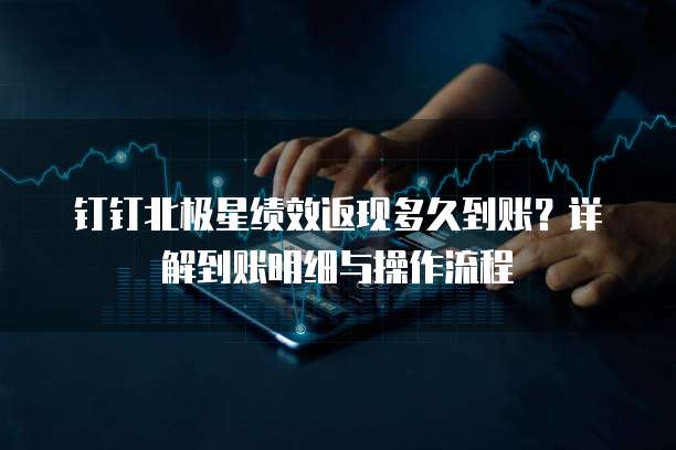 钉钉北极星绩效返现多久到账?详解到账明细与操作流程