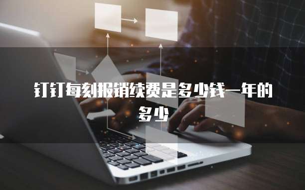 钉钉每刻报销续费是多少钱一年的多少