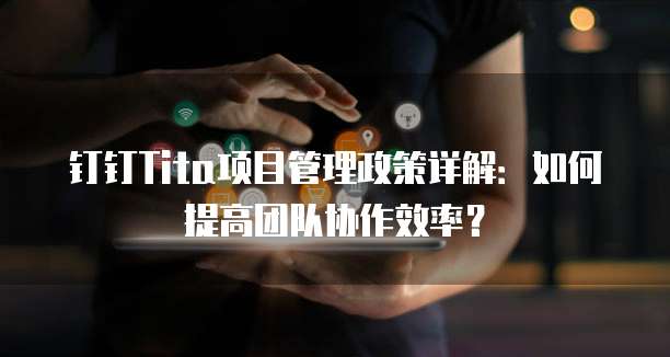 钉钉Tita项目管理政策详解:如何提高团队协作效率?