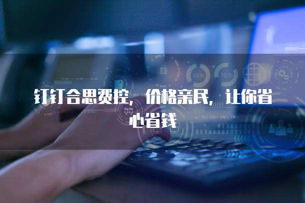 钉钉合思费控,价格亲民,让你省心省钱