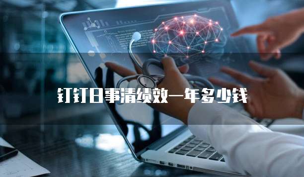 钉钉日事清绩效一年多少钱