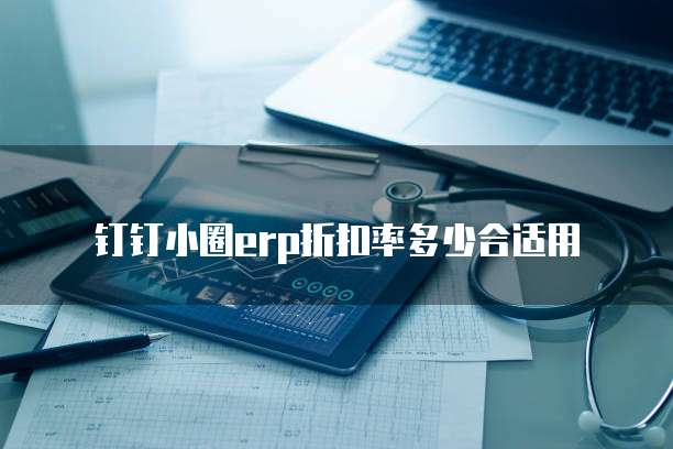 钉钉小圈erp折扣率多少合适用