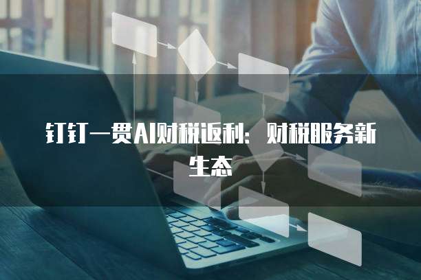 钉钉一贯AI财税返利:财税服务新生态