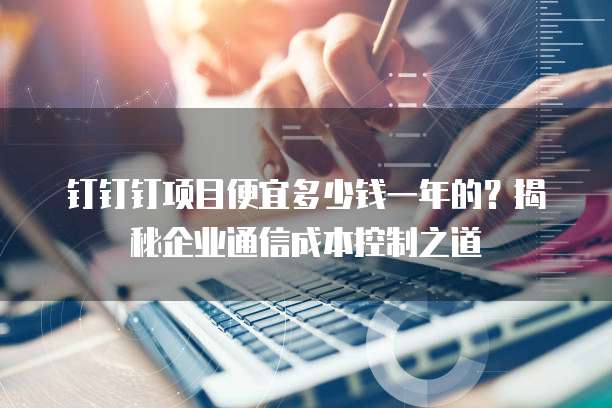 钉钉钉项目便宜多少钱一年的?揭秘企业通信成本控制之道