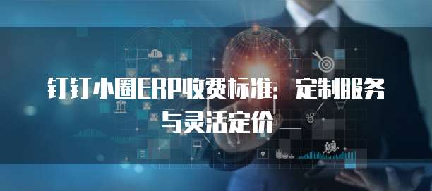 钉钉小圈ERP收费标准:定制服务与灵活定价