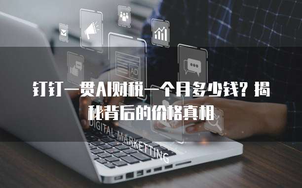 钉钉一贯AI财税一个月多少钱?揭秘背后的价格真相