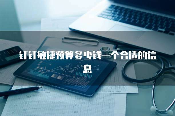 钉钉敏捷预算多少钱一个合适的信息