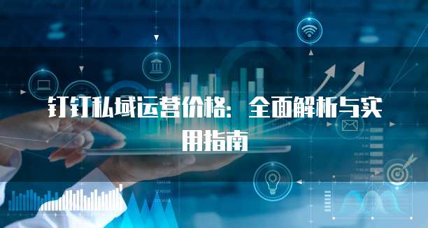 钉钉私域运营价格:全面解析与实用指南
