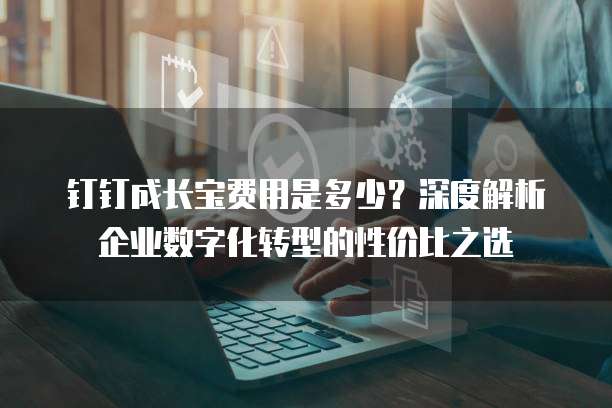 钉钉成长宝费用是多少?深度解析企业数字化转型的性价比之选