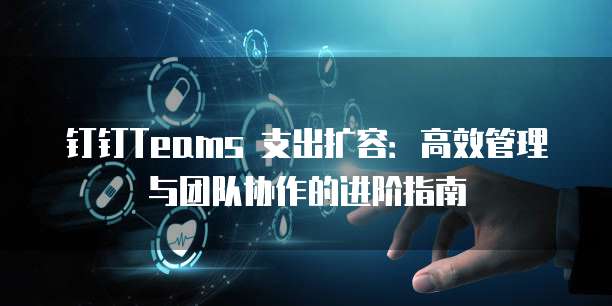 钉钉Teams 支出扩容:高效管理与团队协作的进阶指南