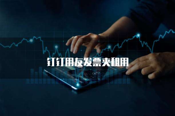 钉钉用友发票夹租用