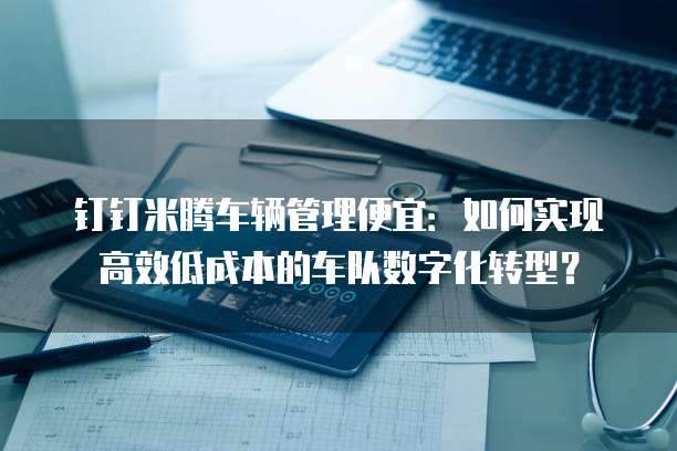 钉钉米腾车辆管理便宜:如何实现高效低成本的车队数字化转型?