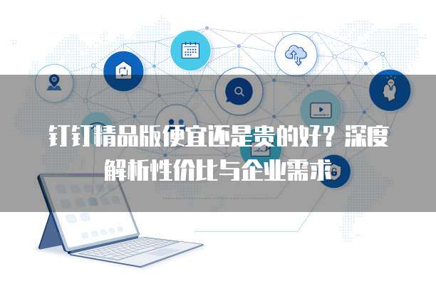 钉钉精品版便宜还是贵的好?深度解析性价比与企业需求