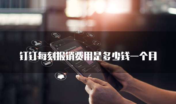 钉钉每刻报销费用是多少钱一个月
