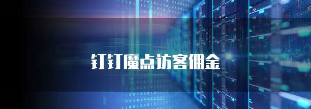 钉钉魔点访客佣金
