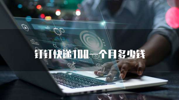 钉钉快递100一个月多少钱