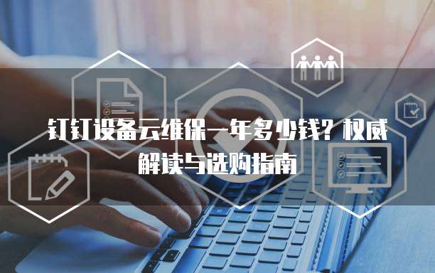 钉钉设备云维保一年多少钱?权威解读与选购指南