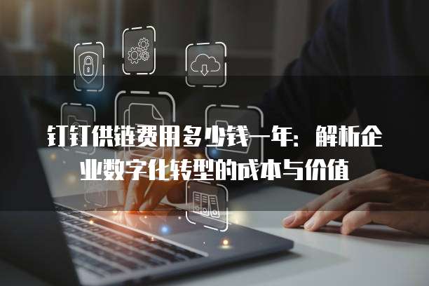 钉钉供链费用多少钱一年：解析企业数字化转型的成本与价值