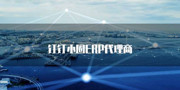 钉钉小圈ERP代理商
