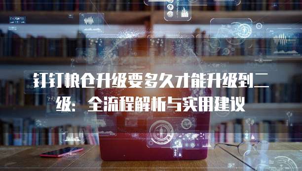 钉钉粮仓升级要多久才能升级到二级:全流程解析与实用建议