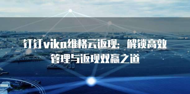 钉钉vika维格云返现:解锁高效管理与返现双赢之道
