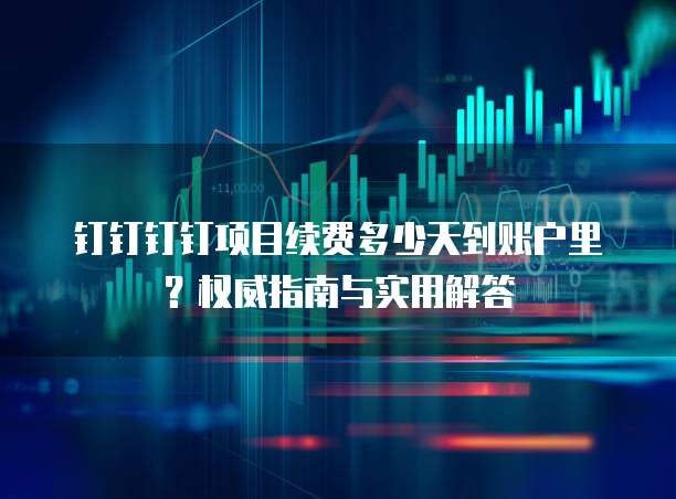 钉钉钉钉项目续费多少天到账户里？权威指南与实用解答