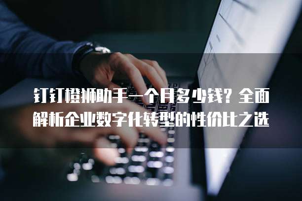 钉钉橙狮助手一个月多少钱?全面解析企业数字化转型的性价比之选
