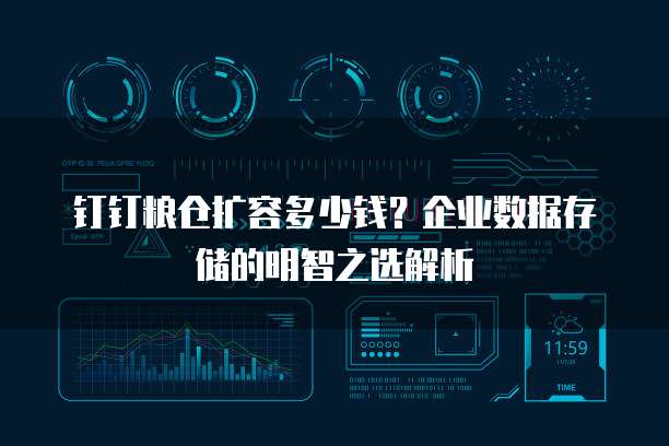 钉钉粮仓扩容多少钱?企业数据存储的明智之选解析