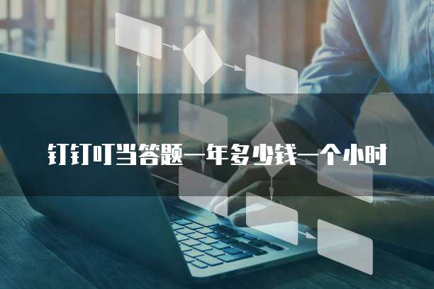 钉钉叮当答题一年多少钱一个小时