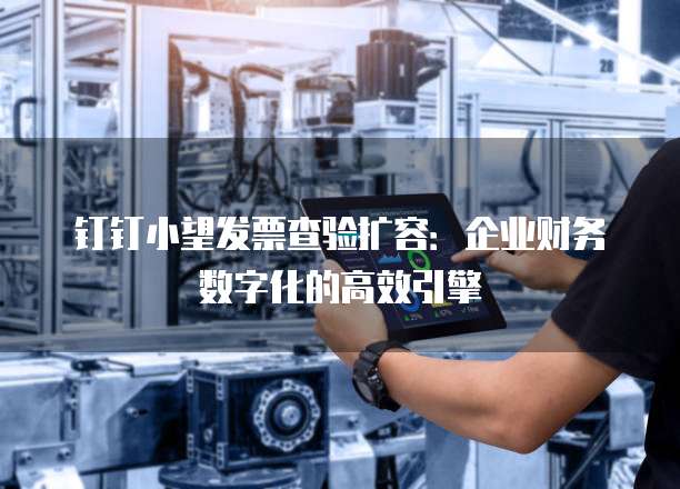 钉钉小望发票查验扩容:企业财务数字化的高效引擎