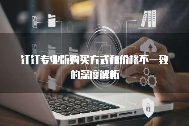 钉钉专业版购买方式和价格不一致的深度解析