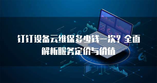 钉钉设备云维保多少钱一次?全面解析服务定价与价值