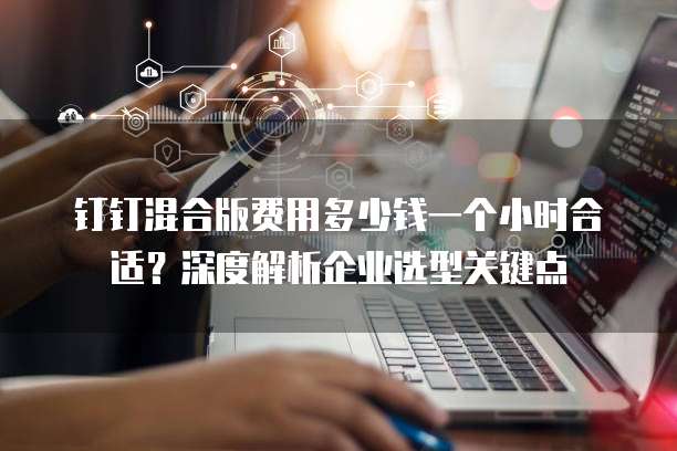 钉钉混合版费用多少钱一个小时合适?深度解析企业选型关键点