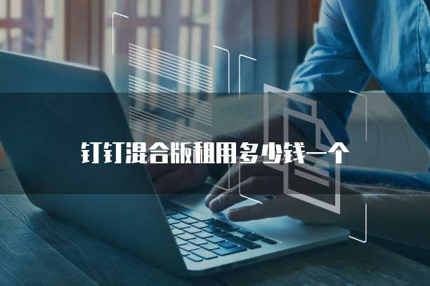 钉钉混合版租用多少钱一个