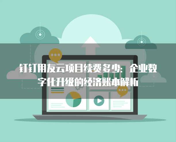 钉钉用友云项目续费多少:企业数字化升级的经济账本解析