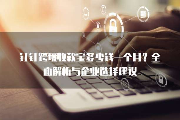 钉钉跨境收款宝多少钱一个月?全面解析与企业选择建议