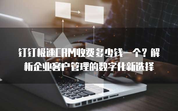 钉钉极速CRM收费多少钱一个？解析企业客户管理的数字化新选择