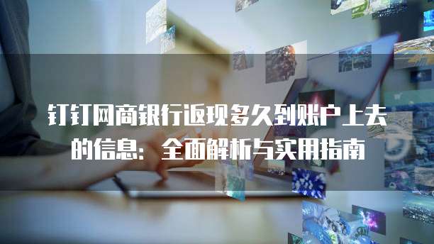钉钉网商银行返现多久到账户上去的信息:全面解析与实用指南