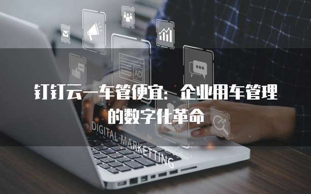 钉钉云一车管便宜:企业用车管理的数字化革命