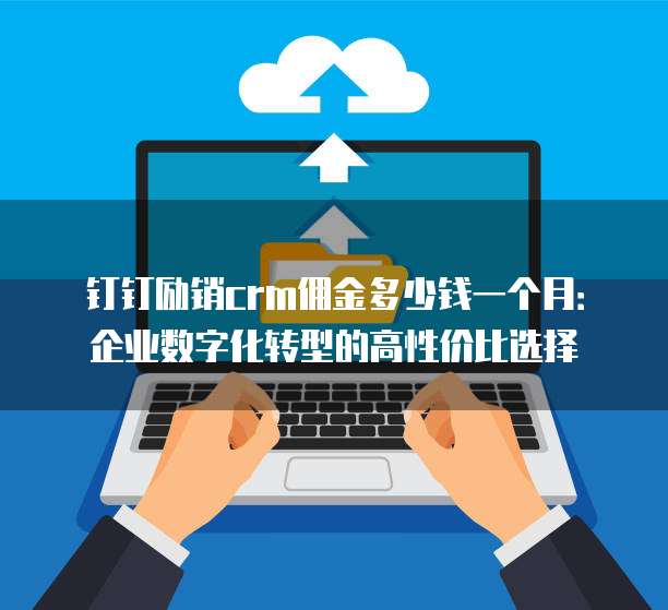 钉钉励销crm佣金多少钱一个月:企业数字化转型的高性价比选择