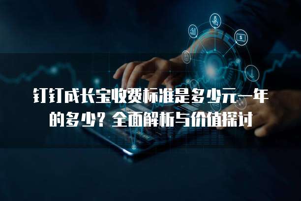 钉钉成长宝收费标准是多少元一年的多少?全面解析与价值探讨