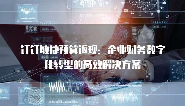 钉钉敏捷预算返现:企业财务数字化转型的高效解决方案